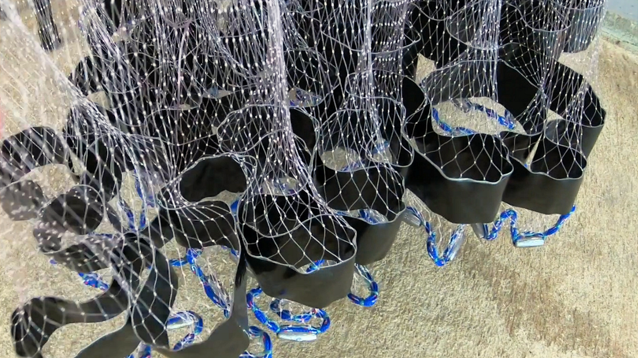 How to Make a Deep Hole Cast Net