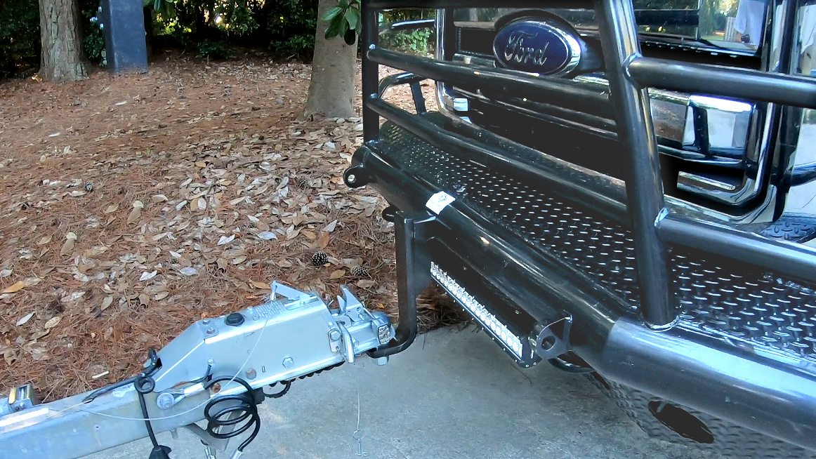 Why a Front Hitch Makes Backing Easier